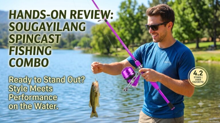Ready to Stand Out? A Hands-On Review of the Sougayilang Spincast Fishing Combo